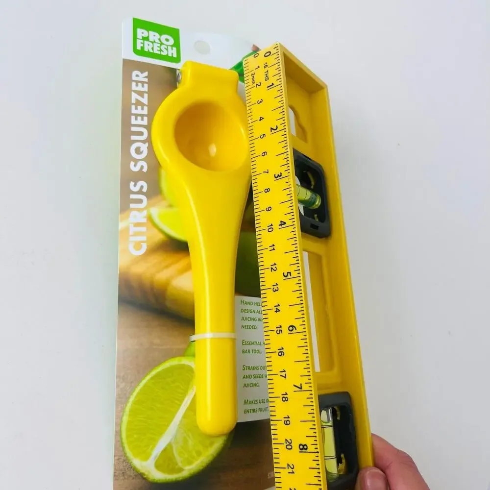 Pro Fresh Citrus Lemon Lime Squeezer Manual Hand Held Squeezer -‎ Yellow